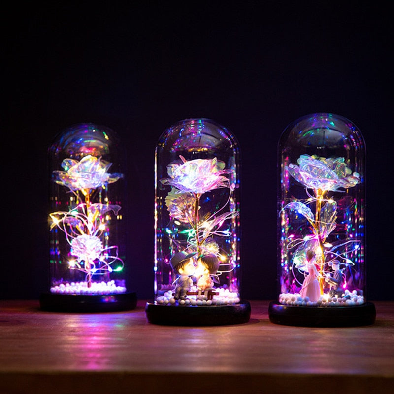 Led Enchanted Galaxy Rose (Private listing UID240)